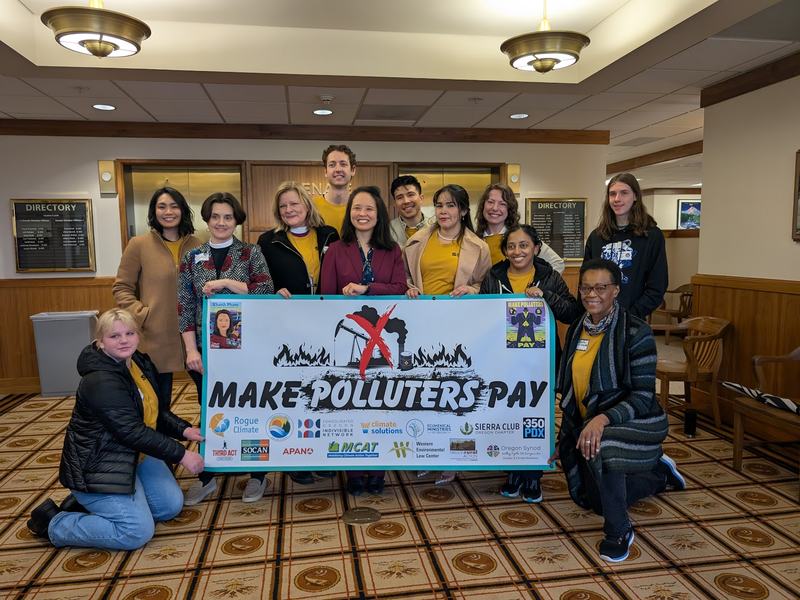 Rogue Climate rally for Make Polluters Pay