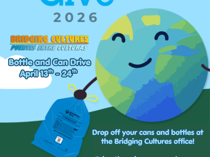 Bridging cultures Earth Week Give 2026 flyer