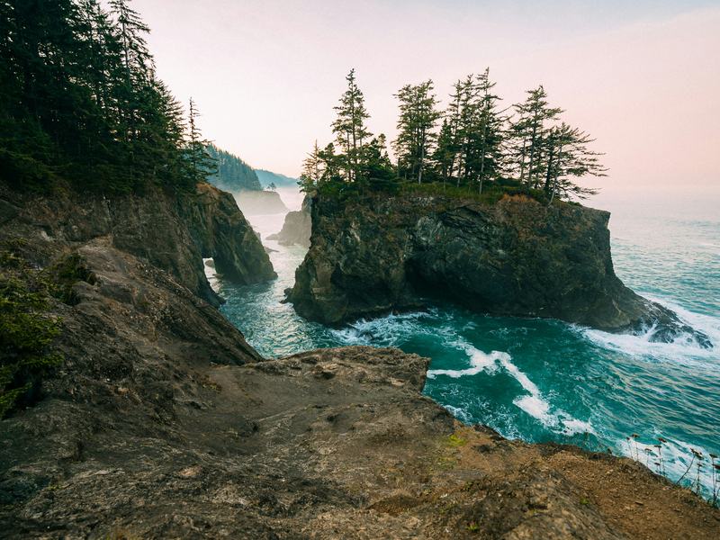 Seamounts at Boardman State Park, Oregon Coast